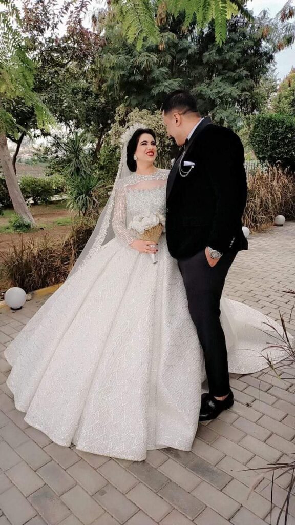 أرق التهاني لأجمل عروسين مريم إميل وبيشوي ثابت
