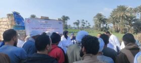 الزراعة : معهد الصحة الحيوانية يواصل قوافل الخير البيطرية ويعالج مواشي صغار المربين مجانا في محافظة الفيوم